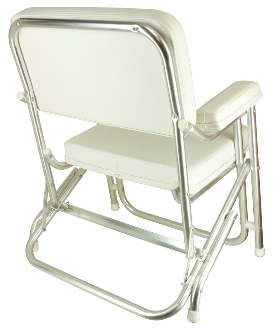 Springfield 1080021 Deck Folding Chair, White
