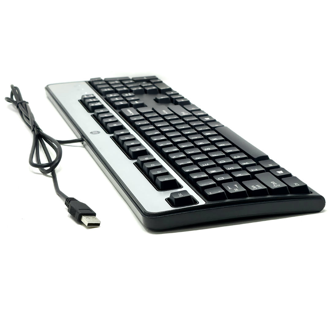 HPE Black/Silver USB Standard Keyboard | 434821-007