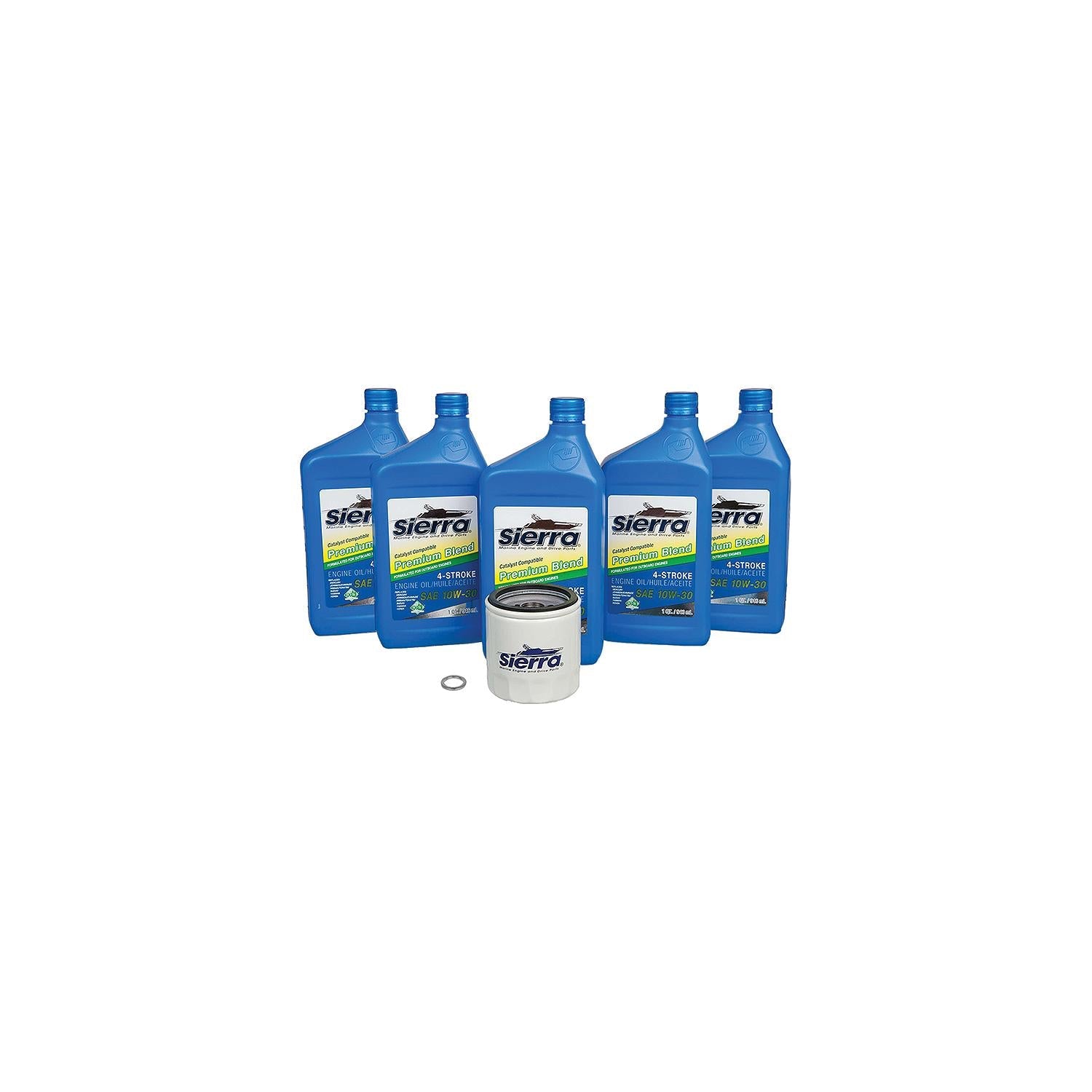 Sierra 18-9391 Yamaha 4 Stroke Oil Change Kit, Replaces Yamaha LUB-MRNMD-KT-10
