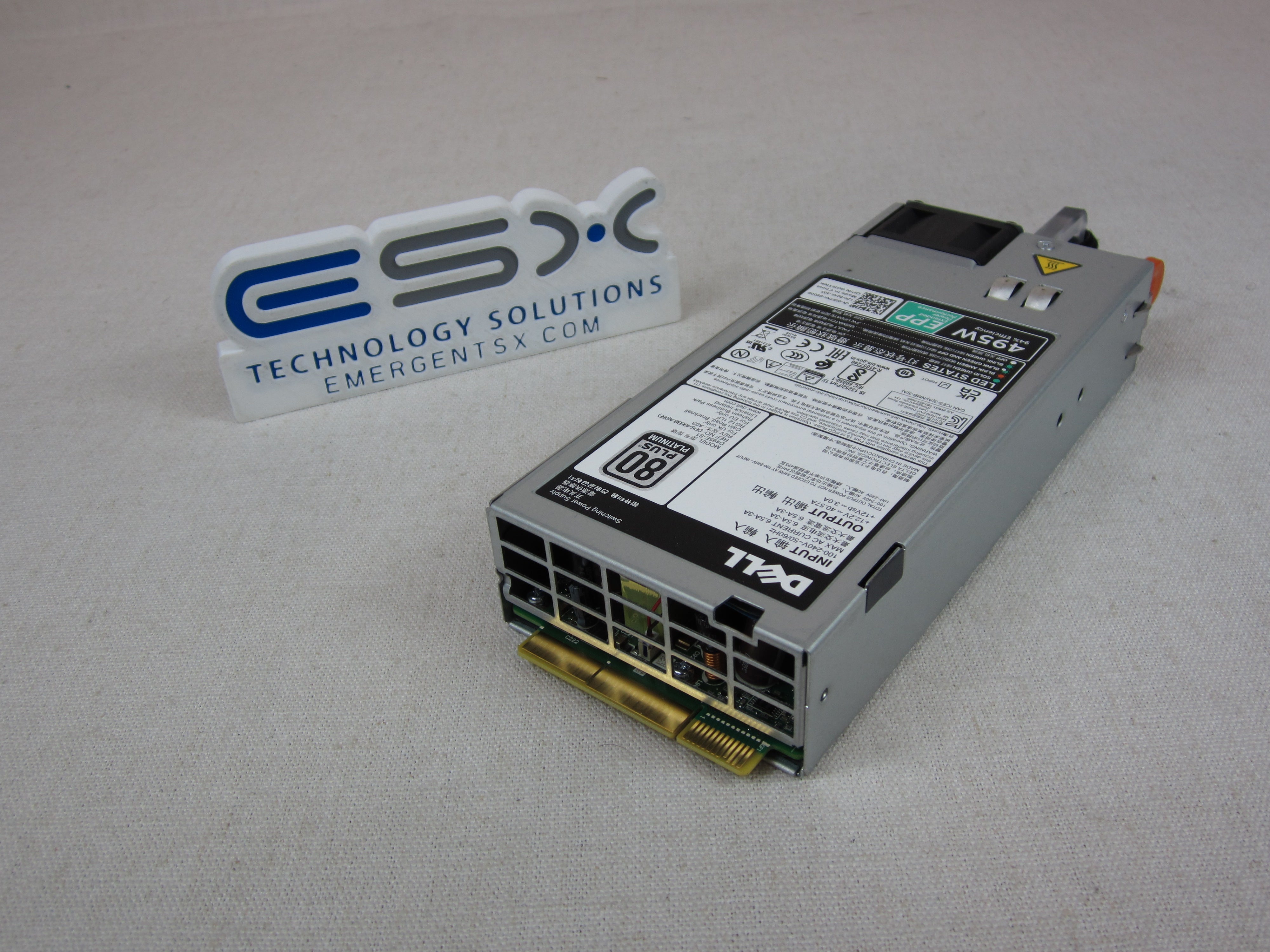 Dell GRTNK 495W 80 Plus Platinum Power Supply 13G/14G