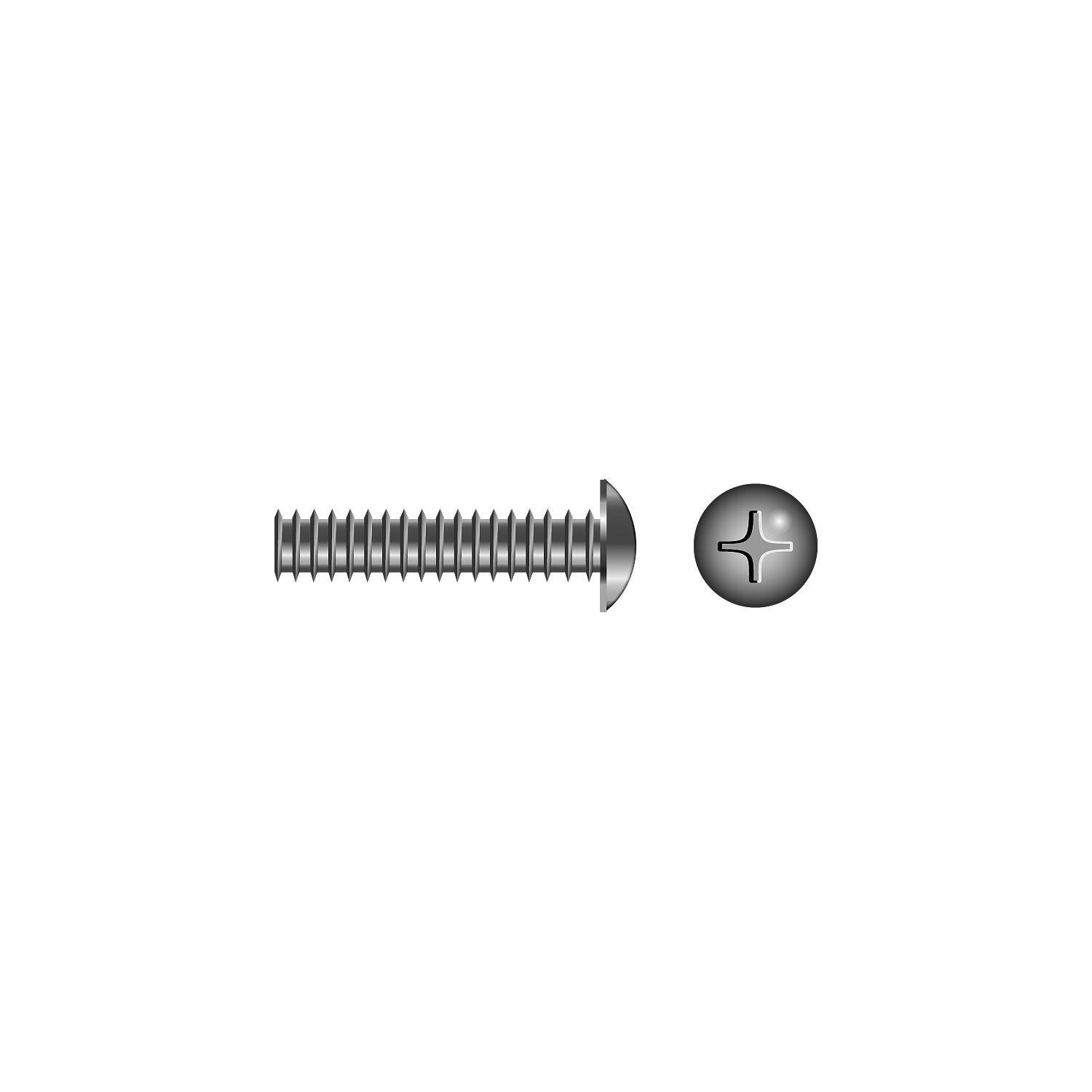 Seachoice SC0867 Phillips Machine Screw Truss Head 1/4-20 x 3/4"