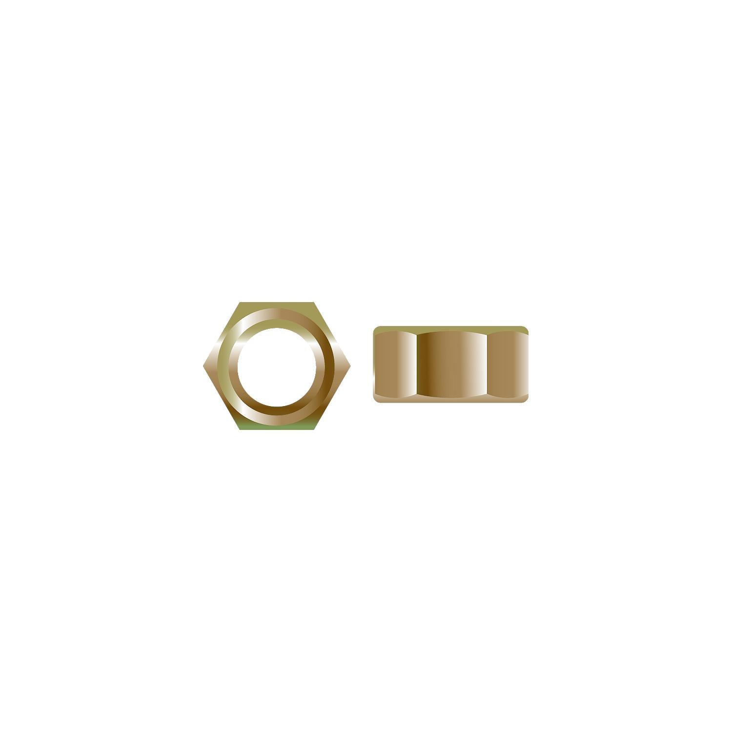 Seachoice SC2418 01383 – Hex Nut, 3/8-16