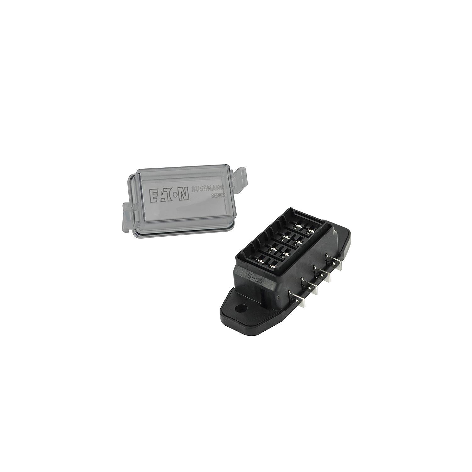 Seachoice SC11276 Splash Proof ATC Fuse Block, 4 Terminal