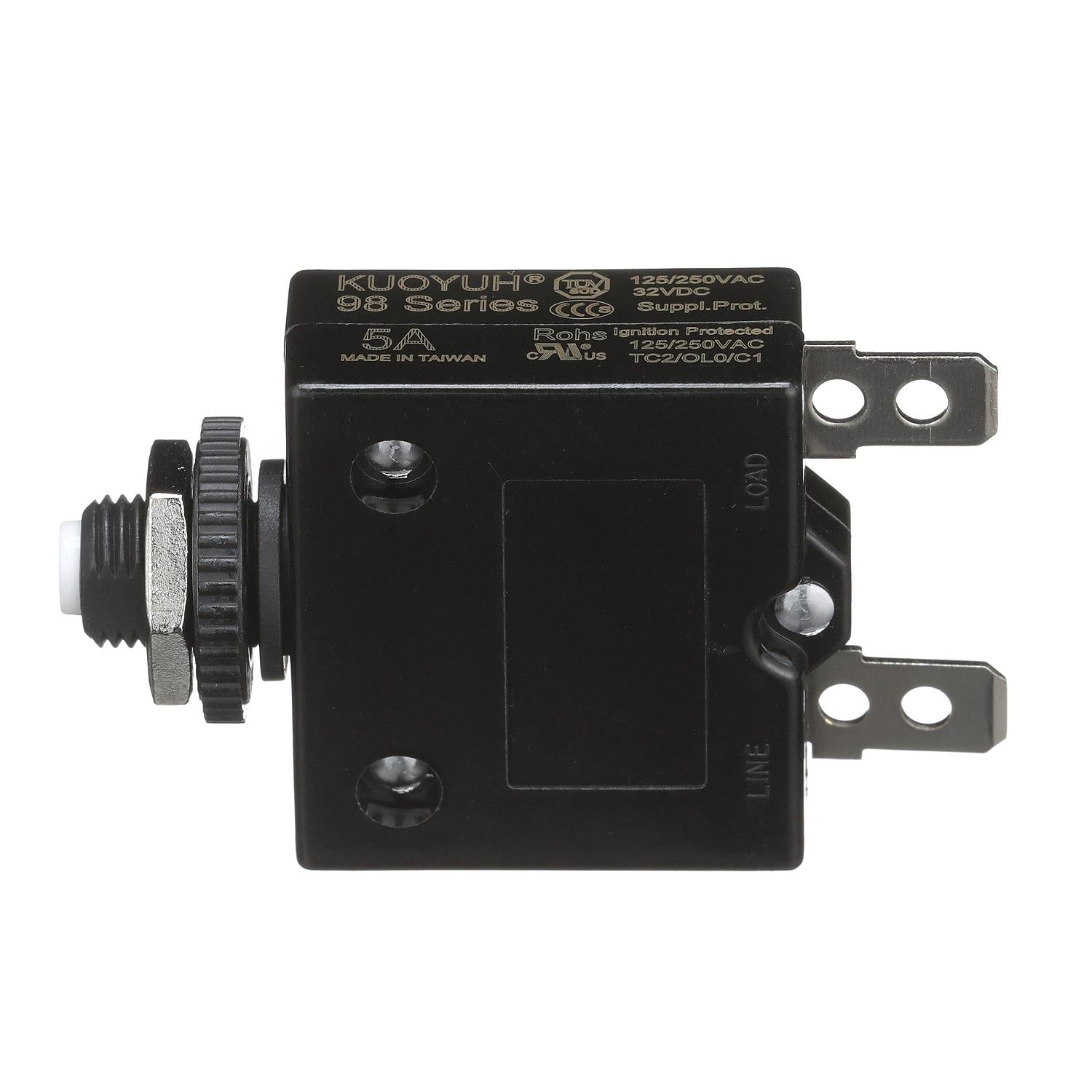 Seachoice Circuit Breaker, Push to Reset
