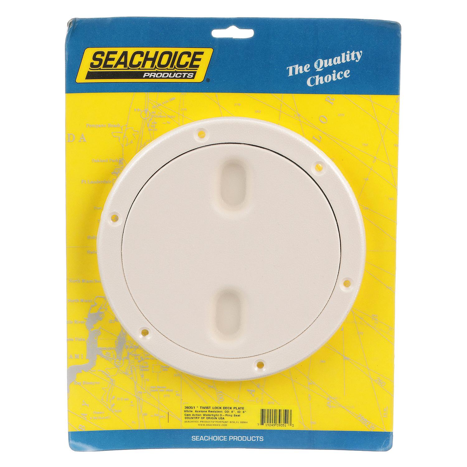 Seachoice 39351 Polypropylene Twist 'N' Lock Deck Plate