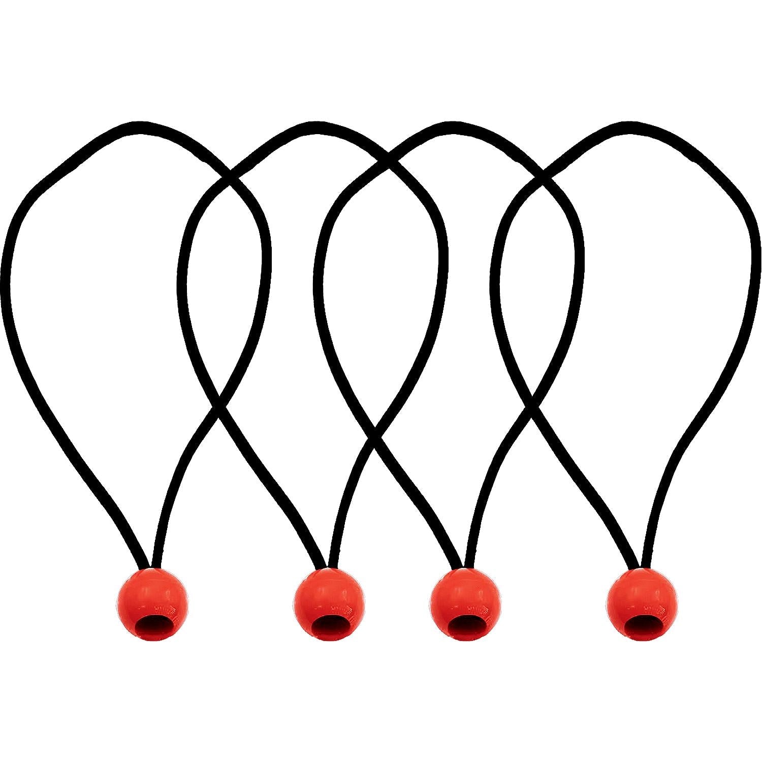 Seachoice BB1010 51113 Ball Stretch Cords, 4-Pack, 10"