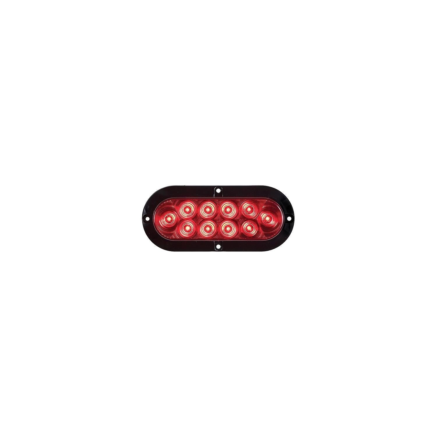 Seachoice STL78RKSCH 52841 LED 6" Oval Sealed Lights For Surface Mount
