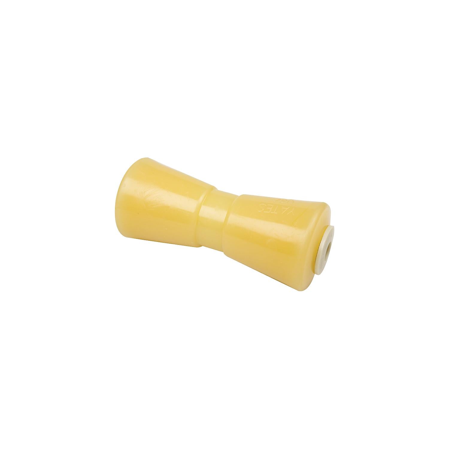 Seachoice 56440 Non-Marking TP Yellow Rubber Keel Roller With 5/8" ID Hole