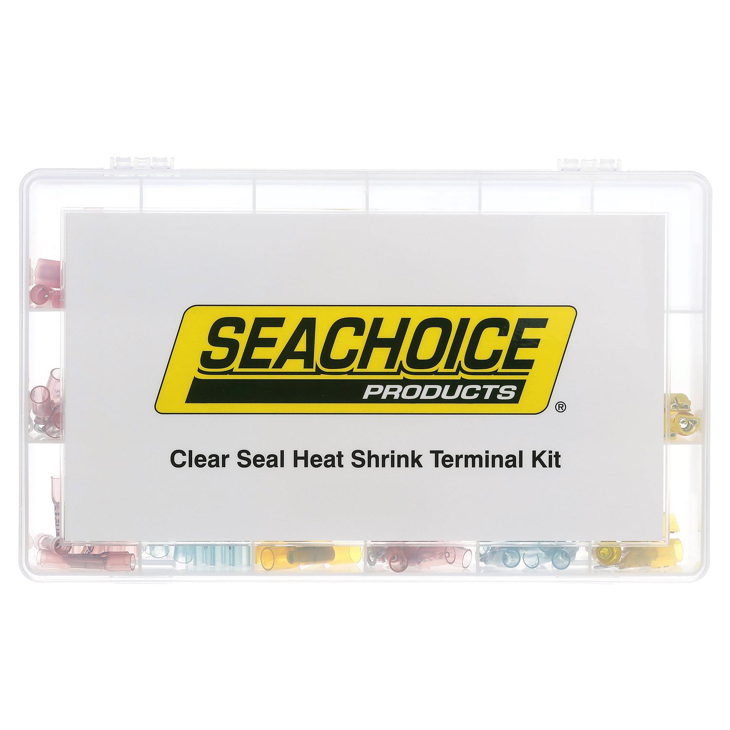 Seachoice 60001 120 Piece Clear Seal Heat Shrink Terminal Kit