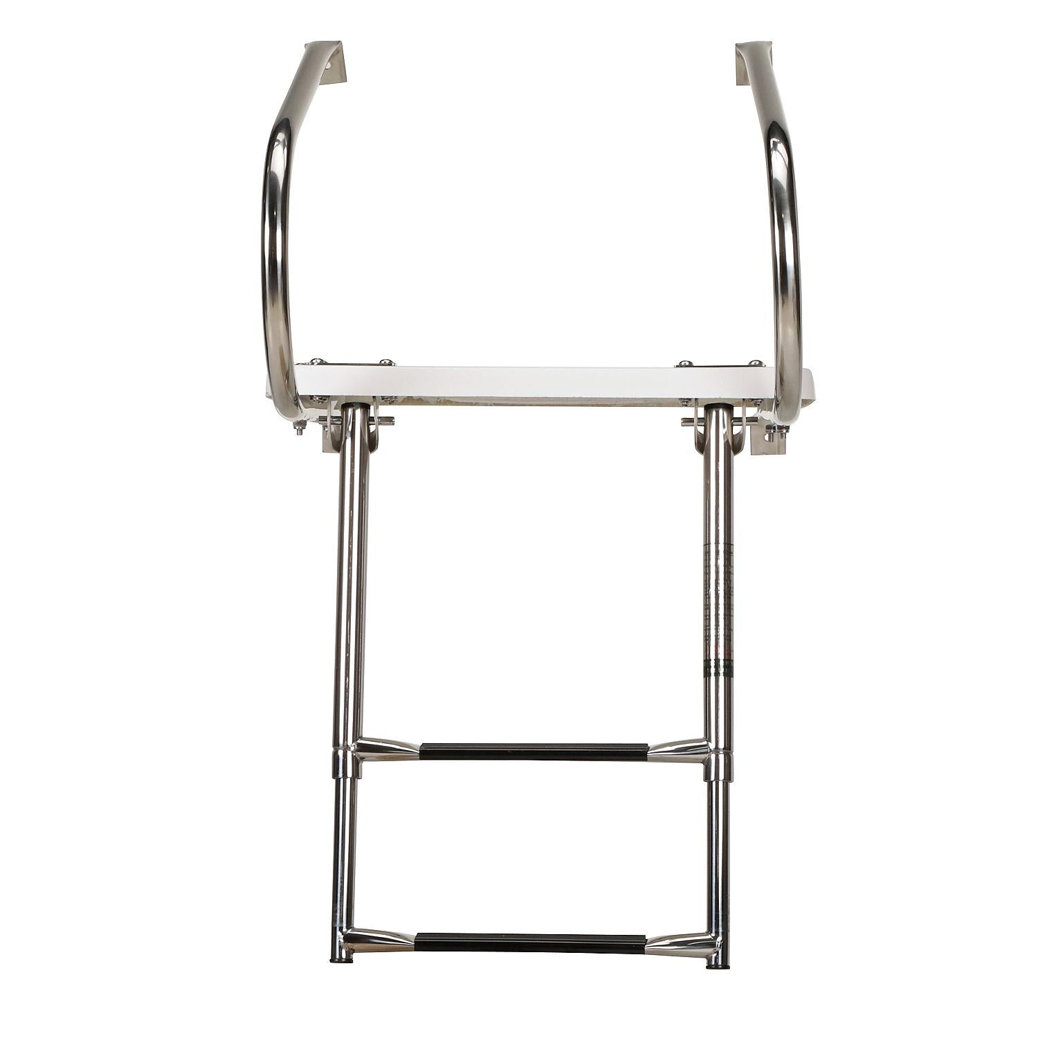 Seachoice 71201 Universal Swim Platform With Under Mount Telescoping Ladder