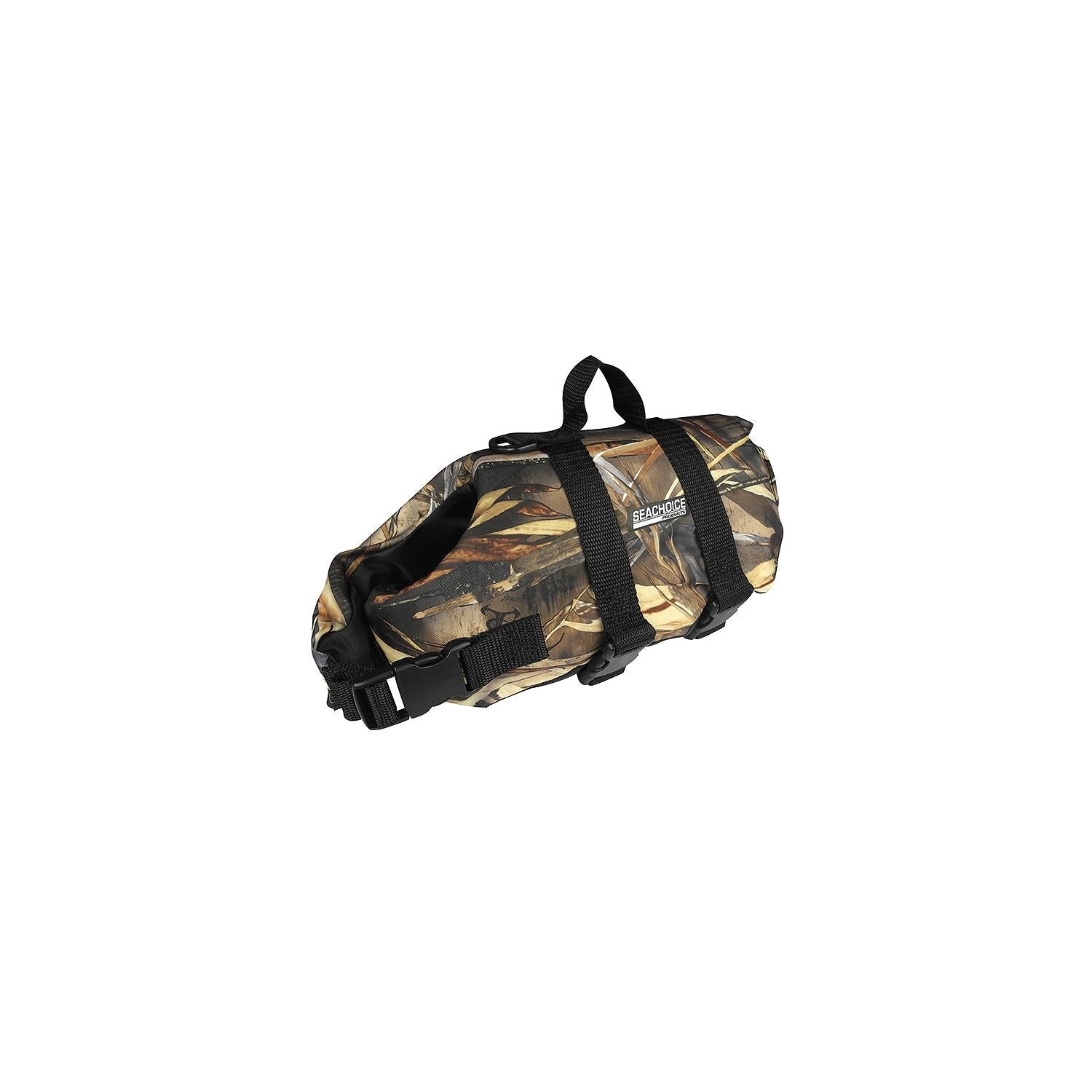 Seachoice DV-L-86490 Dog Life Vest Camo, Lg