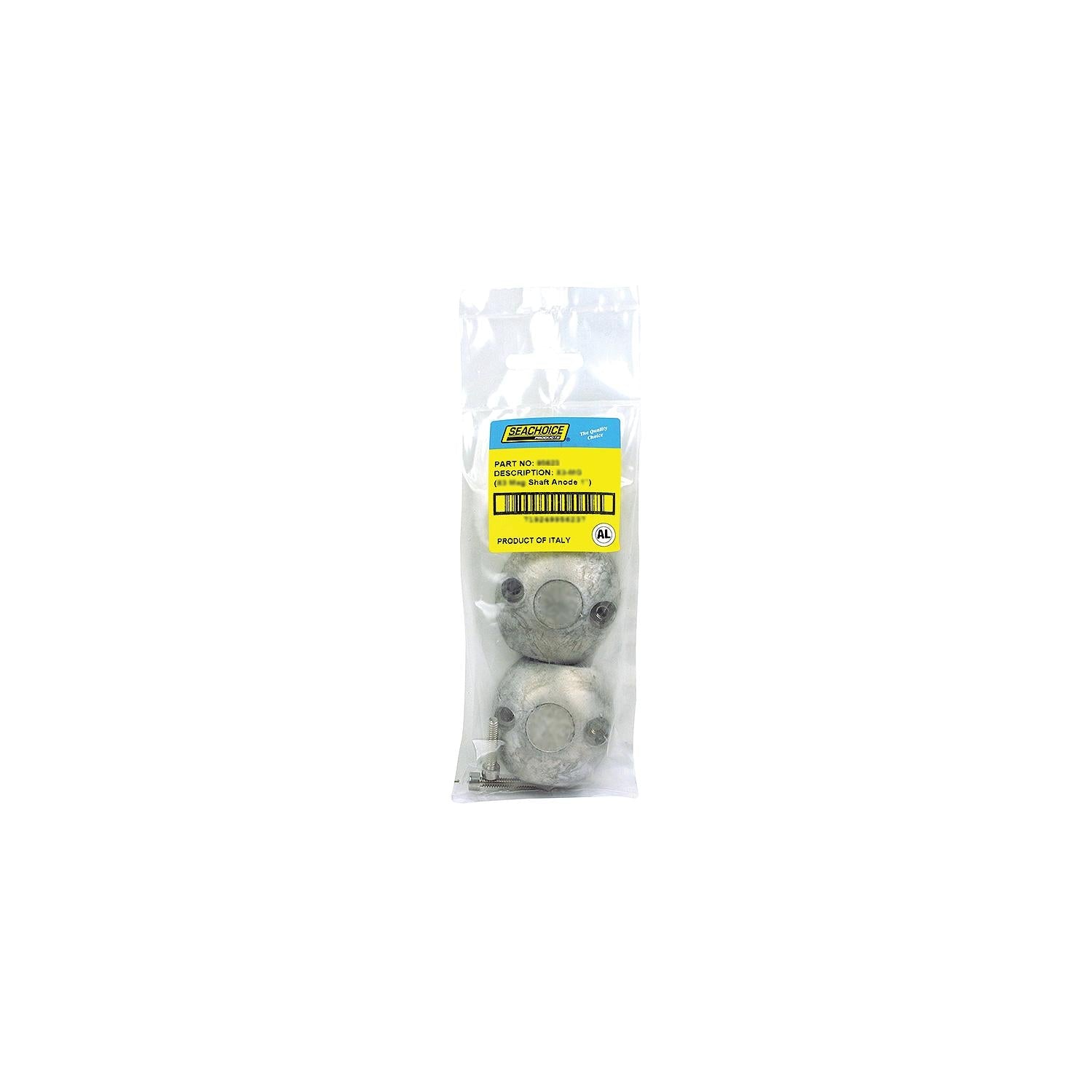 Seachoice 95624 Streamlined Shaft Anode w/Allen Screw, Aluminum, Model X4, Size 1-1/8"