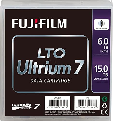 FUJI 16456574 LTO7 Ultrium7 15TB RW Data Cartridge (NEW
