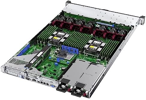 HPE ProLiant DL360 Gen10 1U Rack Server Bundle with Dual Xeon 6130 2.10 GHz, 256GB DDR4 Memory, 7.68TB Enterprise SSD Storage, RAID, Dual Power, iLO, Rail Kit