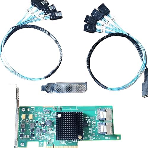 9207-8i 6Gbs SAS 2308 PCI-E 3.0 HBA IT Mode for ZFS FreeNAS unRAID Host Bus Adapter