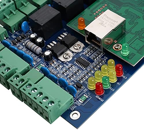 UHPPOTE Professional Wiegand 26-40 Bit TCP IP Network Access Control Board with Software For 4 Door 4 Reader
