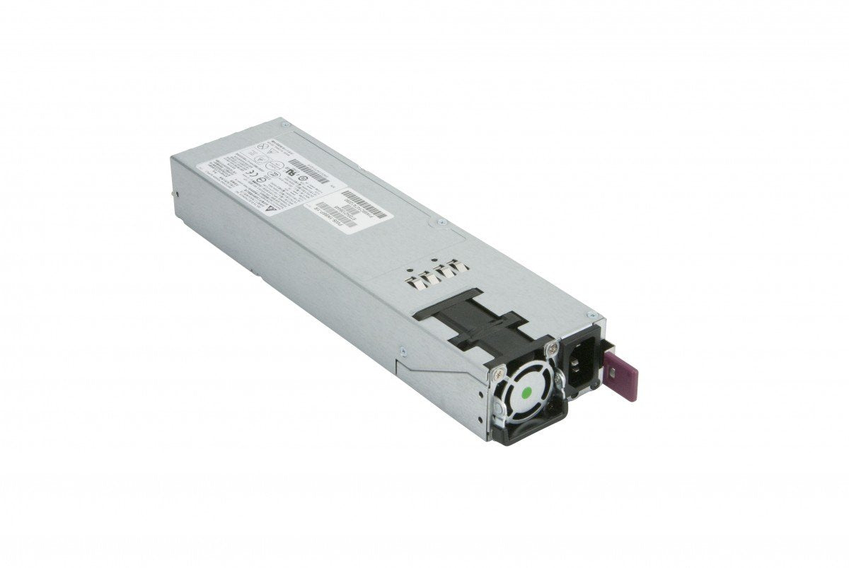 Supermicro PWS-1K66P-1R 1U 1600W Redundant Platinum Power Supply 73.5mm Width, RoHS/Reach, PBF