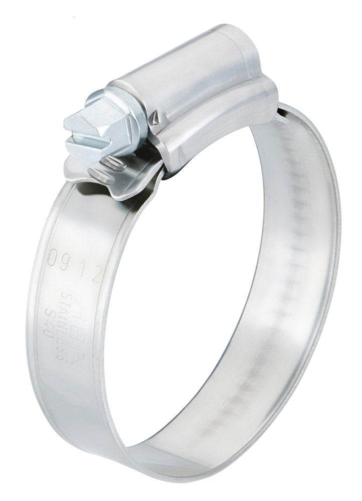 Scandvik 13638 ABA SS Hose Clamps, #16, 10 Pack