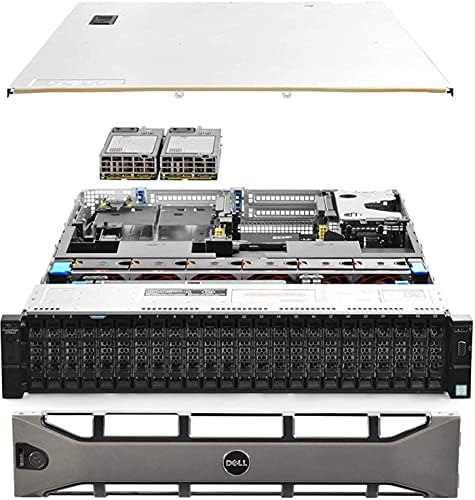 Dell PowerEdge R730xd Server 24B SFF 2U, 2X Intel Xeon E5-2690 v4 2.6Ghz (28-cores Total, 128GB DDR4 RAM, 4X 1.2TB 10K SAS 2.5” 12Gb/s HDD, H730P 2GB RAID, NIC 10Gb + I350 1Gb (Renewed