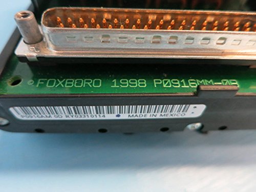 Foxboro P0916MM-0B FBM207 PLC Module w DIN Mount Base P0916AM 0D RY03310 FBM 207