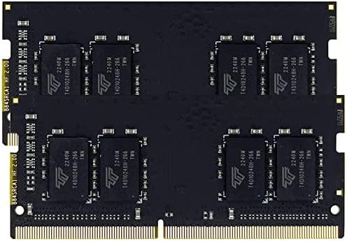 Timetec 16GB DDR4 3200MHz (or 2933MHz or 2666MHz PC4-25600 Non-ECC Unbuffered 1.2V CL22 2Rx8 Dual Rank 260 Pin SODIMM Laptop Notebook PC Computer Memory RAM Module Upgrade