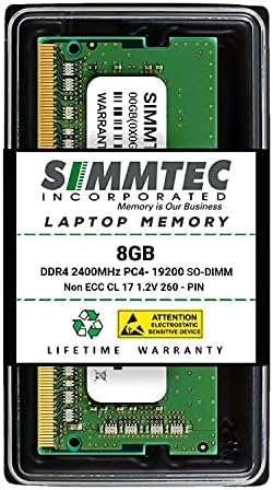 Simmtec RAM 64GB (2x32GB DDR4 3200MHz SODIMM PC4-25600 (PC4-3200AA CL22 1.2V Non-ECC SO-DIMM 260 Pin - Laptop, Notebook & AIO Computer Memory Upgrade Kit