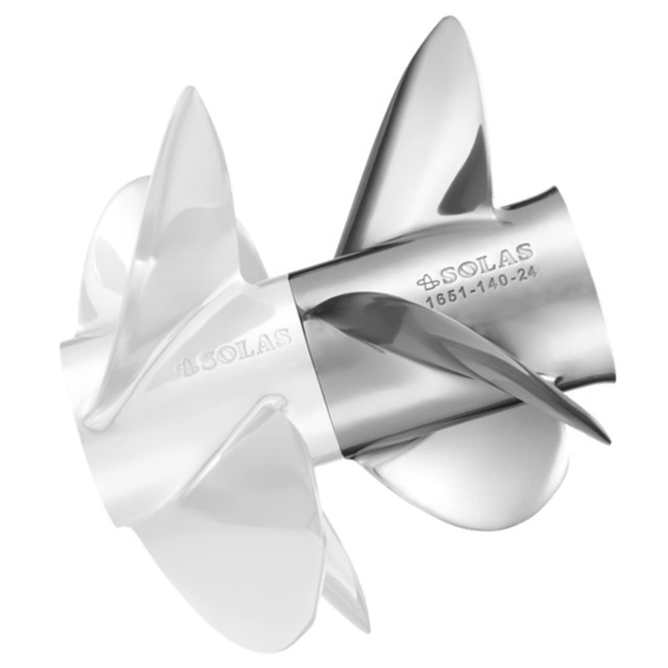 Solas Propeller 1651-140-26 Solas Dual Propeller for Mercruiser Bravo Three, SS, Rear