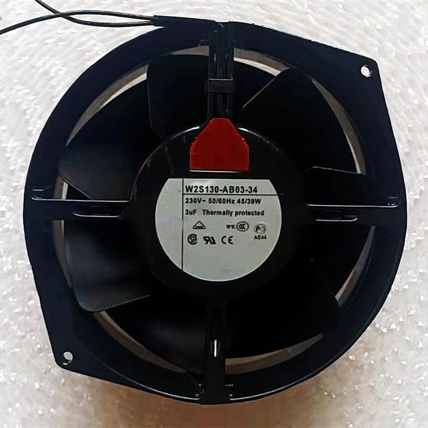 New W2S130-AB03-34 230V 45/39w 172×150×55mm 2-Wire Cooling Fan