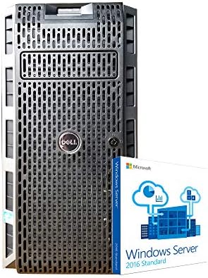 Dell PowerEdge T320 Tower Server with Intel Xeon E5-2470 CPU, 64GB RAM, 2TB SSDs, 4TB HDDs, RAID, Windows Server 2016 (Renewed