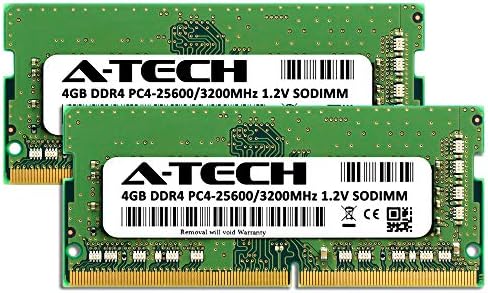 A-Tech 32GB RAM for QNAP TVS-h874 NAS | DDR4 3200MHz PC4-25600 SODIMM 2Rx8 1.2V 260-Pin Non-ECC SO-DIMM Memory Upgrade