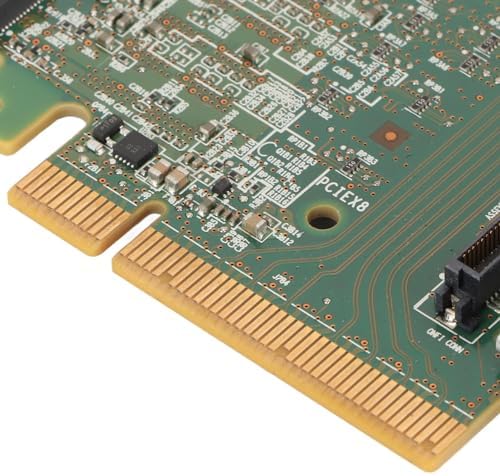 Zyyini SAS3 RAID Array Card, 8 Ports PCIE 3.0 1G MegaRAID 9217 8I RAID Controller Card, Multiple RAID Levels, MegaRAID 9361 8i, PCI Express 3.0 X8, SATA or SAS Ports