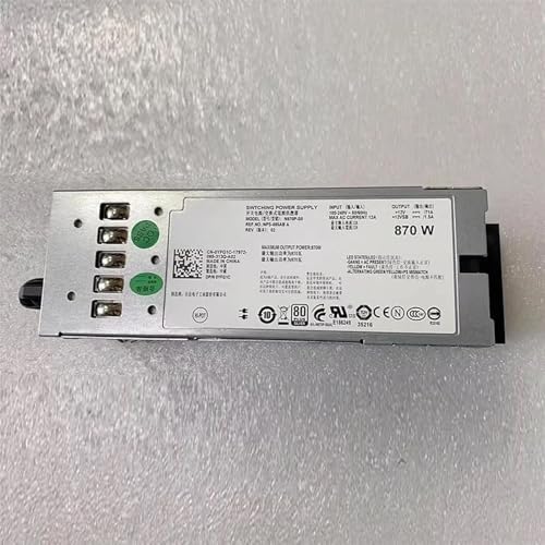 N870P-S0 A870P-00 0YFG1C 870W 12V 71A for R710 Server Power Supply NPS-885AB A YFG1C 7NVX8 07NVX8
