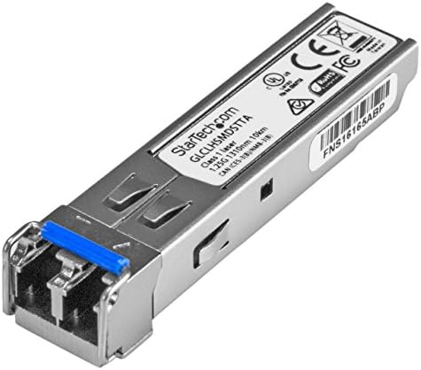 StarTech.com Cisco SFP-GE-T Compatible - Gigabit SFP - 10/100/1000 Mbps - RJ45 Port - 1000Base-T - Copper SFP - GBIC Module