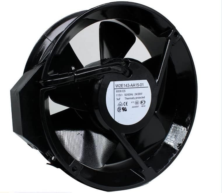 W2E143-AA15-01 AC AXIAL Fan W2E143-AA15-01 115V 24/26W 172×51mm Cooling Fan