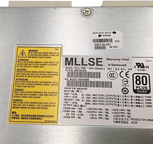 Z800 for Power Supply 1250W DPS-1050DB A 480794-002 480794-003 508149-001