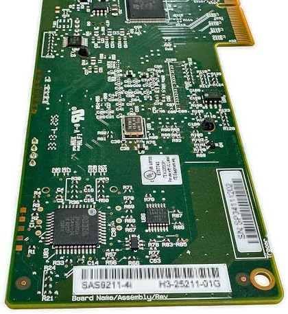 SAS HBA Card Compatible with LSI 9211-4I IT Mode PCIe SATA Expansion Card, SAS Expander Support, 4-Port 6Gb/s, PCIe 2.0, with SFF-8087 to 4X SATA Cables for NAS ZFS TrueNAS unRAID