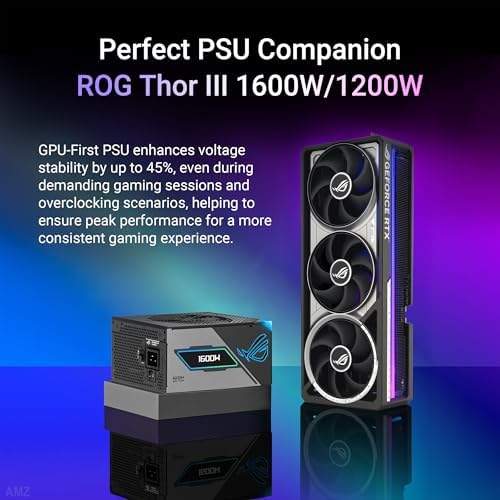 ASUS ROG Astral GeForce RTX 5090 White OC Edition Gaming Graphics Card (PCIe 5.0, 32GB GDDR7, HDMI/DP 2.1, 3.8-slot, 4fan design, Axial-tech fans, patented vapor chamber, Phase-change GPU thermal pad