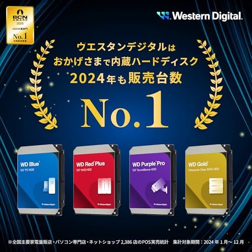 Western Digital WD Red Pro Internal Hard Drive 18 TB CMR 3.5 inch SATA 7200 RPM 512MB NAS WD181KFGX-AJP Eco Package