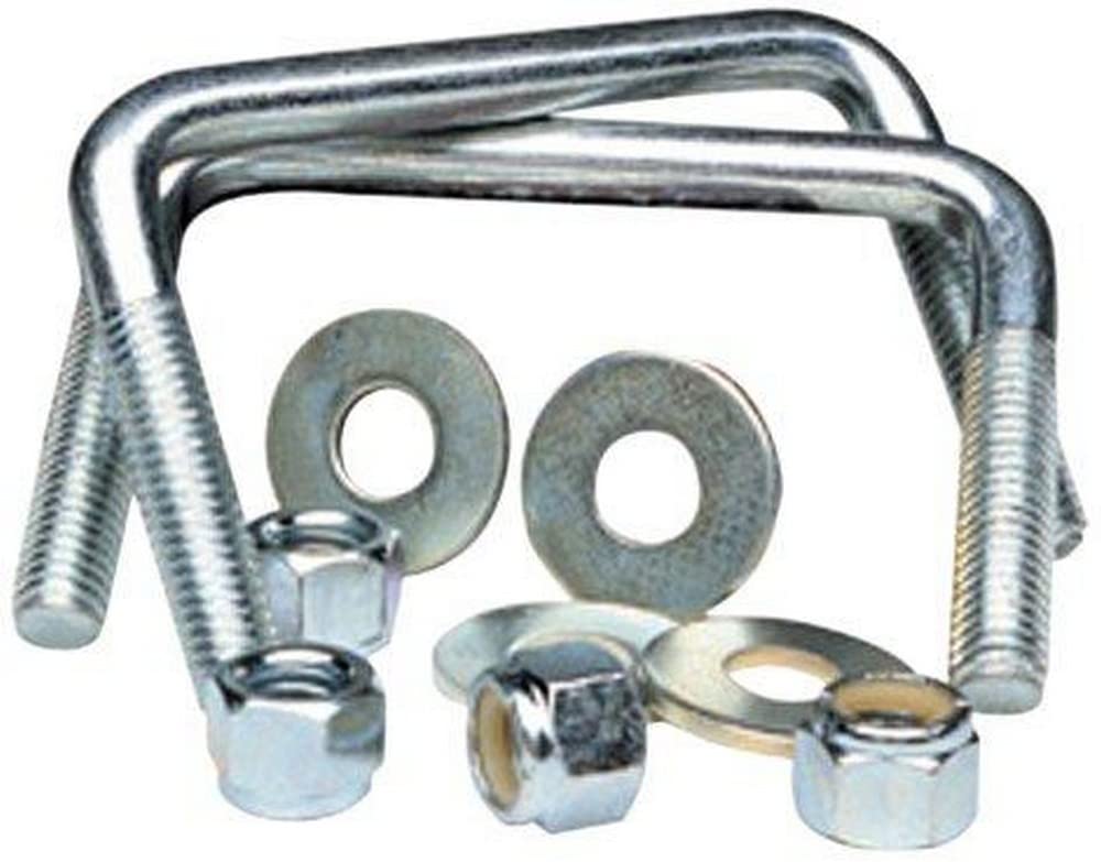 Tie Down Engineering 86210 Zinc Plated Square U-Bolt Kit