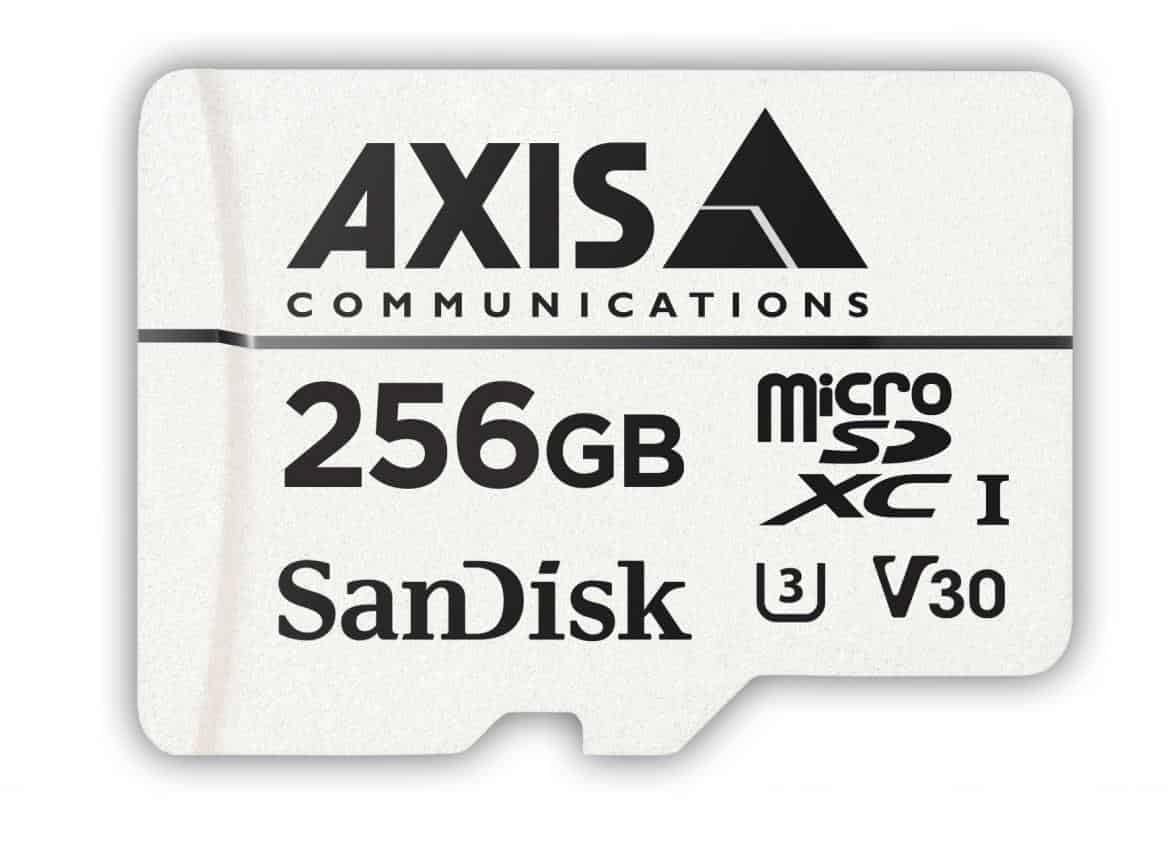AXIS 256 GB 10 Pieces Surveillance MicroSDXC Card (02021-021)