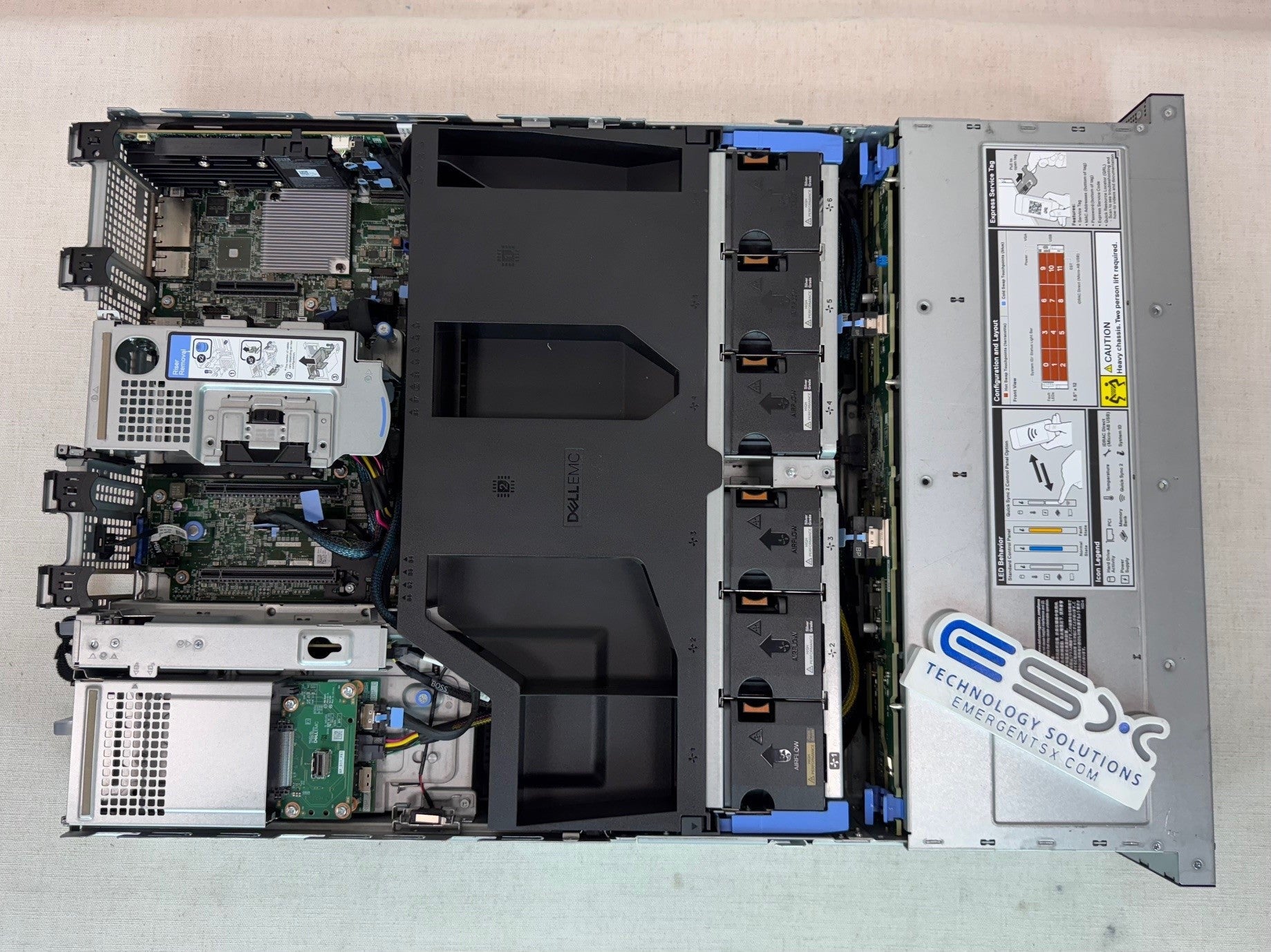 Dell PowerEdge R750XS 12x 3.5" 2U CTO Server - 2x Heatsink, H755, 2x 1100W