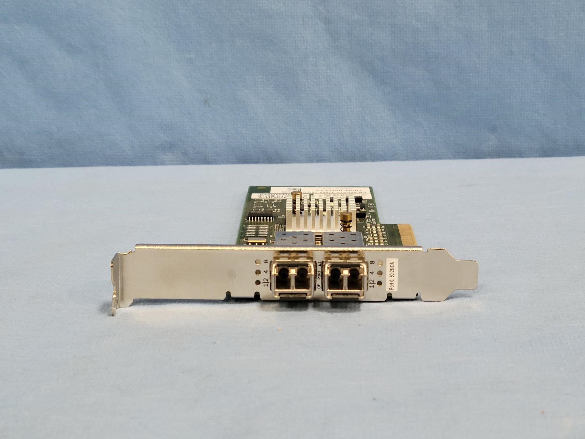 Dell 5GYTY Brocade 825 8Gb/s Dual-Port FC HBA Adapter Full Height w/ SFPs