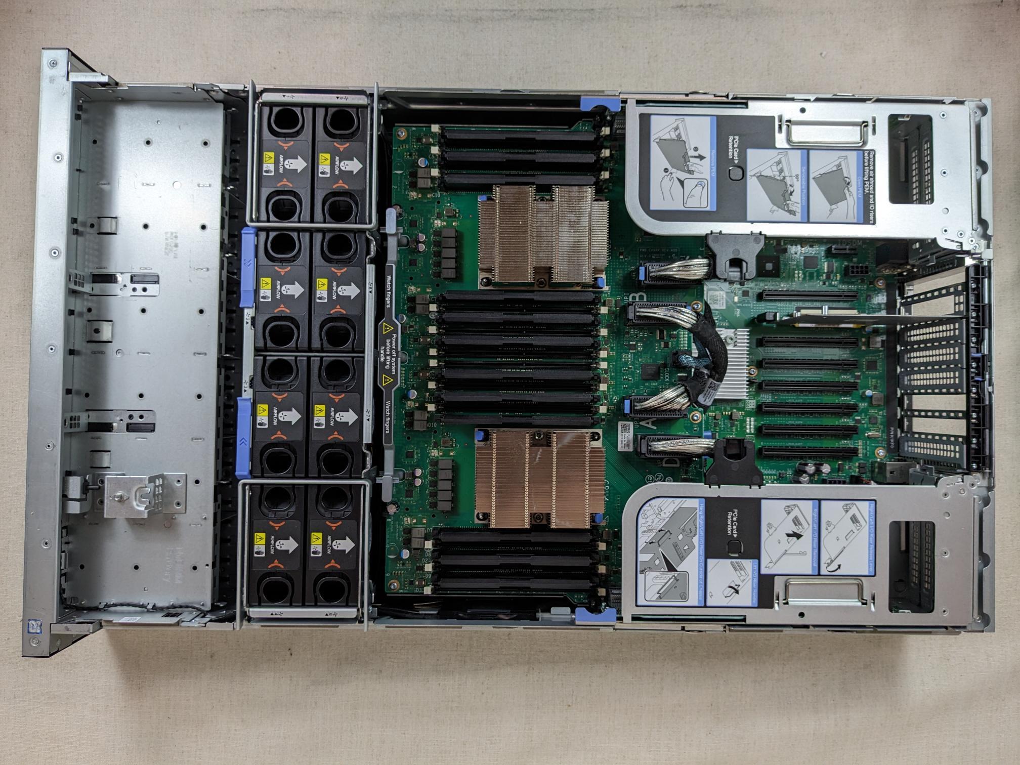 Dell PowerEdge R940 3U Server - 4x 12C Gold 5118 2.3GHz, 256GB, 2x 240GB M.2