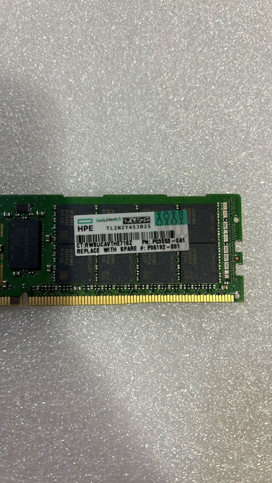 HPE P03053-0A1 - 64GB DDR4-2933 Dual Rank x4 RDIMM P06192-001 | Alo Tech Solutions