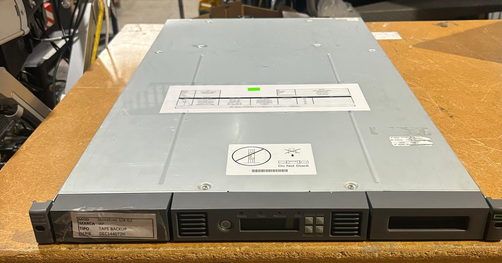 HPE R1R75A - StoreEver MSL 1/8 G2 Tape Autoloader | Alo Tech Solutions