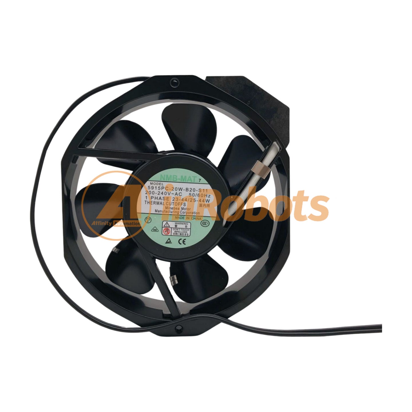 NMB-MAT 5915PC-20W-B20-S11 Industrial AC Cooling Fan for FANUC Systems