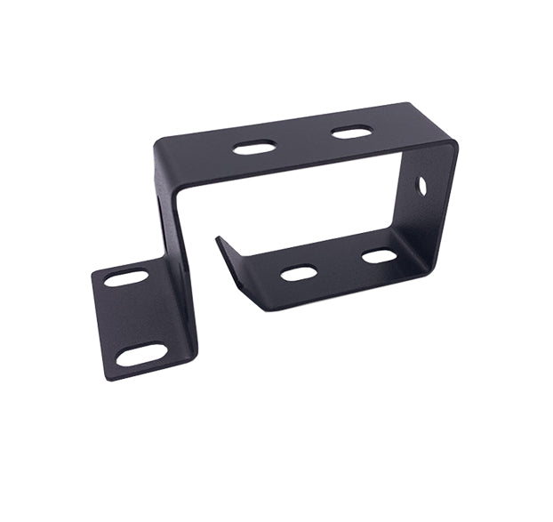SINGLE D-RING VERTICAL CABLE MANAGER, BLACK