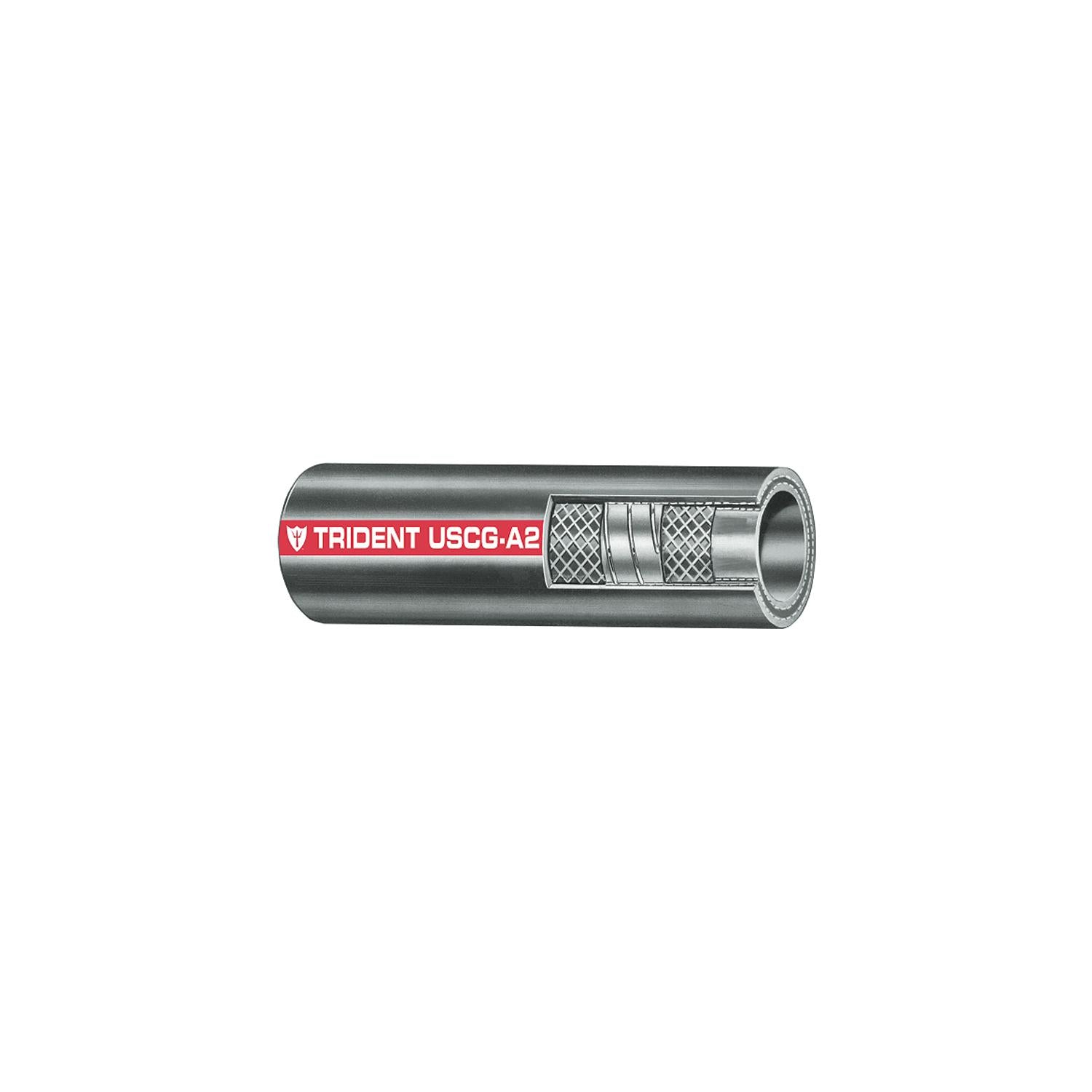 Trident Marine 327-0344-1B Trident Type A2 Fuel Fill Hose, 3/4" x 12.5'