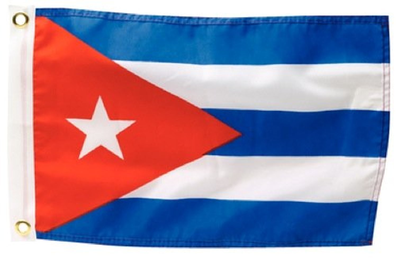 Seachoice 50-78291 12" x 18" Nylon Print Dyed Cuba Flag