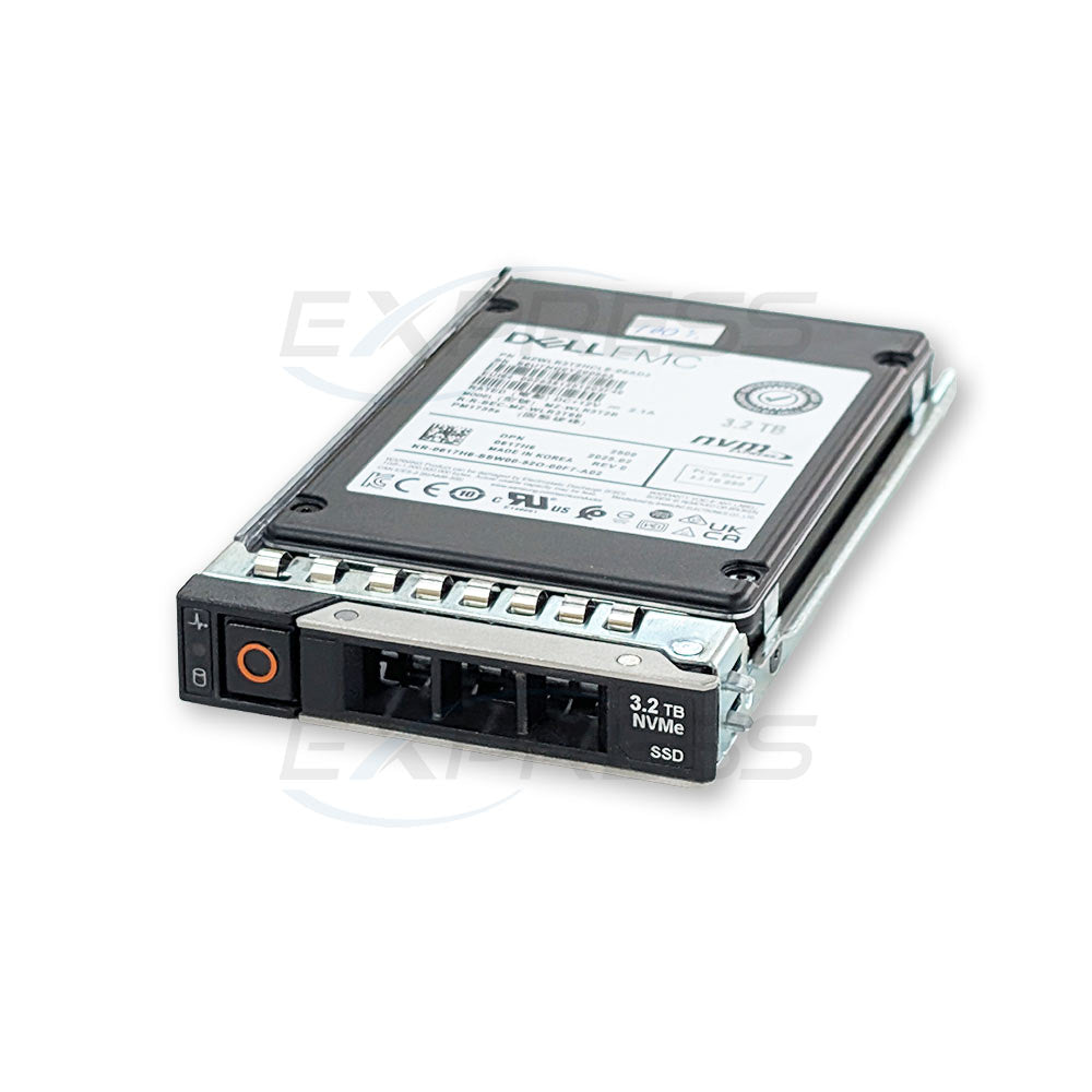 617H6 - 2.5" 3.2TB NVMe (G4) MU SSD | Dell Refurbished Drives